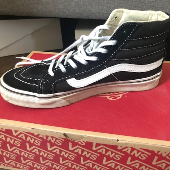 black vans womens size 7